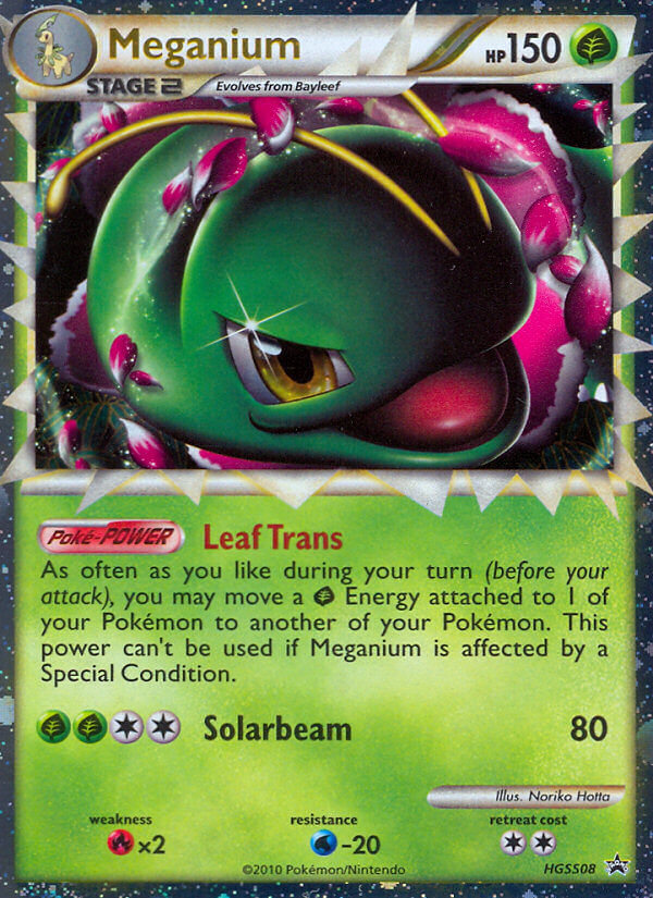 Meganium (HGSS08) [HeartGold & SoulSilver: Black Star Promos] | Rock City Comics