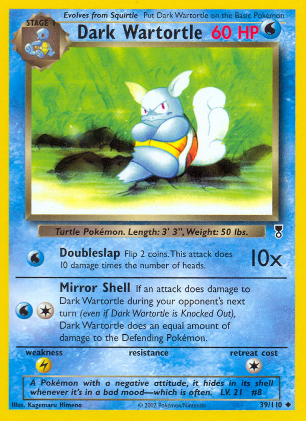 Dark Wartortle (39/110) [Legendary Collection] | Rock City Comics