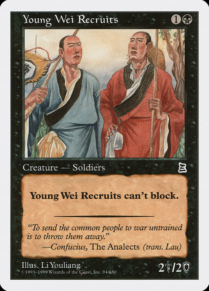 Young Wei Recruits [Portal Three Kingdoms] | Rock City Comics