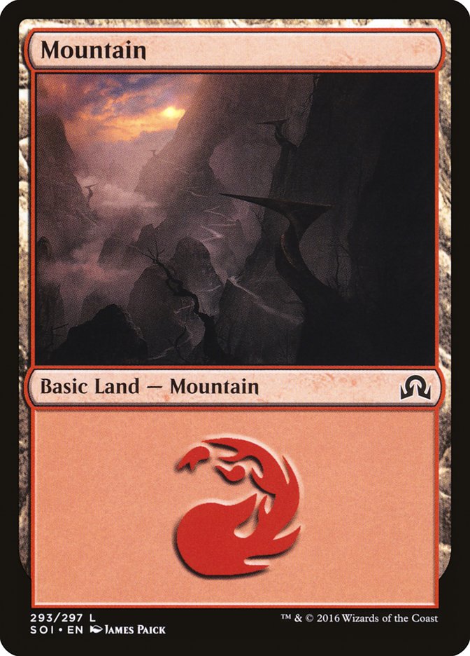 Mountain (293) [Shadows over Innistrad] | Rock City Comics