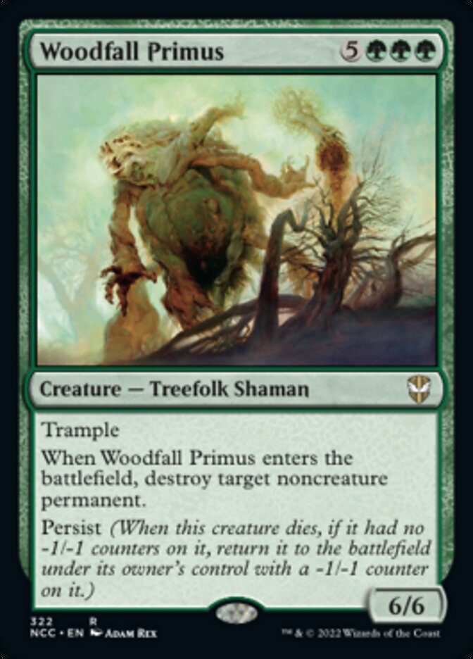 Woodfall Primus [Streets of New Capenna Commander] | Rock City Comics