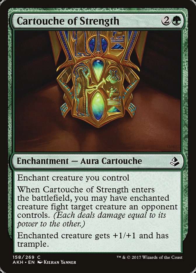 Cartouche of Strength [Amonkhet] | Rock City Comics