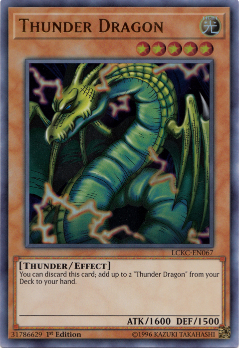 Thunder Dragon [LCKC-EN067] Ultra Rare | Rock City Comics