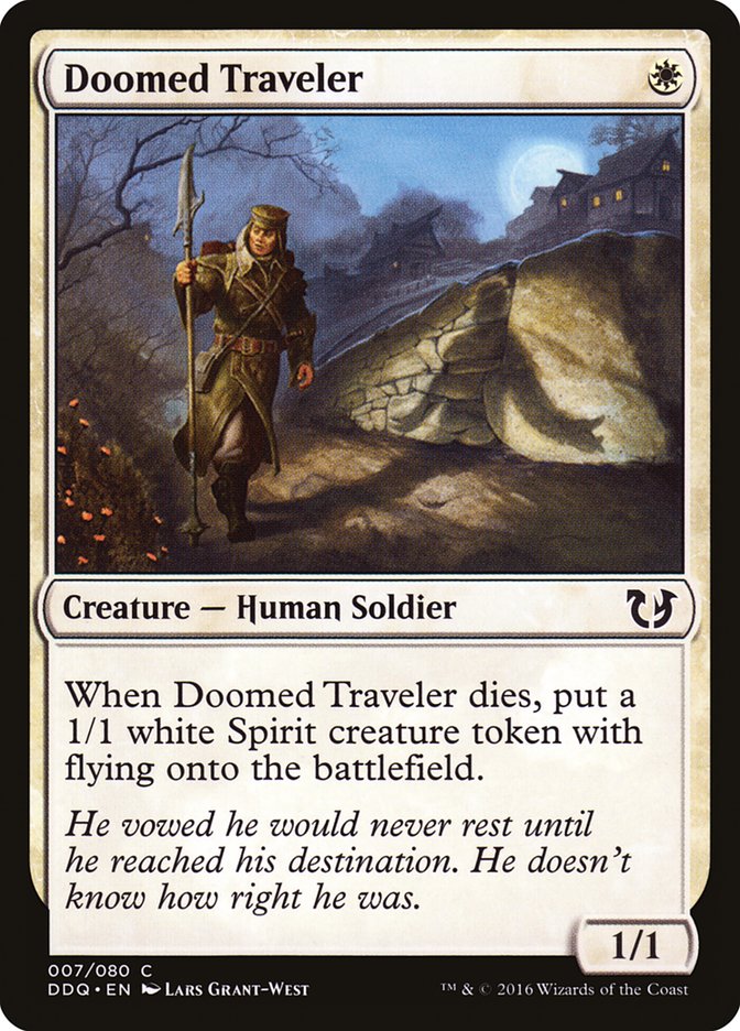 Doomed Traveler [Duel Decks: Blessed vs. Cursed] | Rock City Comics