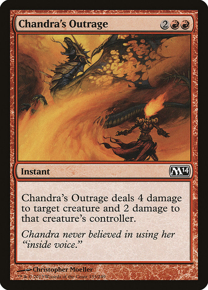 Chandra's Outrage [Magic 2014] | Rock City Comics