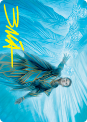 Echoing Equation Art Card (Gold-Stamped Signature) [Strixhaven: School of Mages Art Series] | Rock City Comics