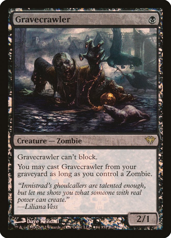 Gravecrawler (Buy-A-Box) [Dark Ascension Promos] | Rock City Comics