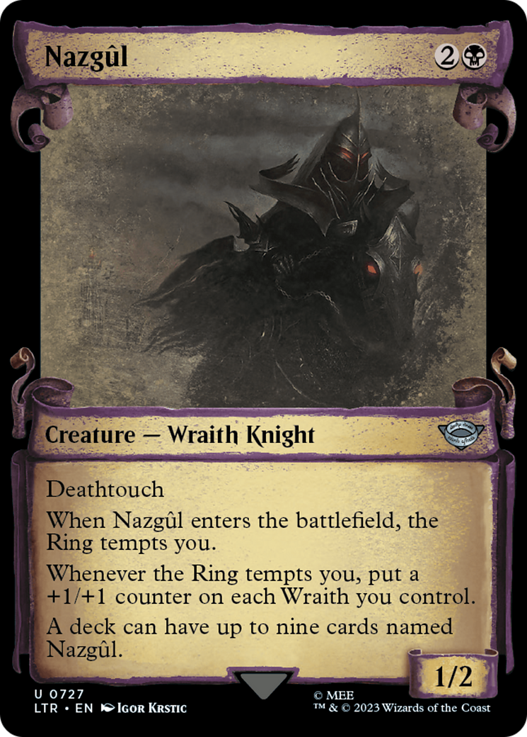 Nazgul (0727) [The Lord of the Rings: Tales of Middle-Earth Showcase Scrolls] | Rock City Comics