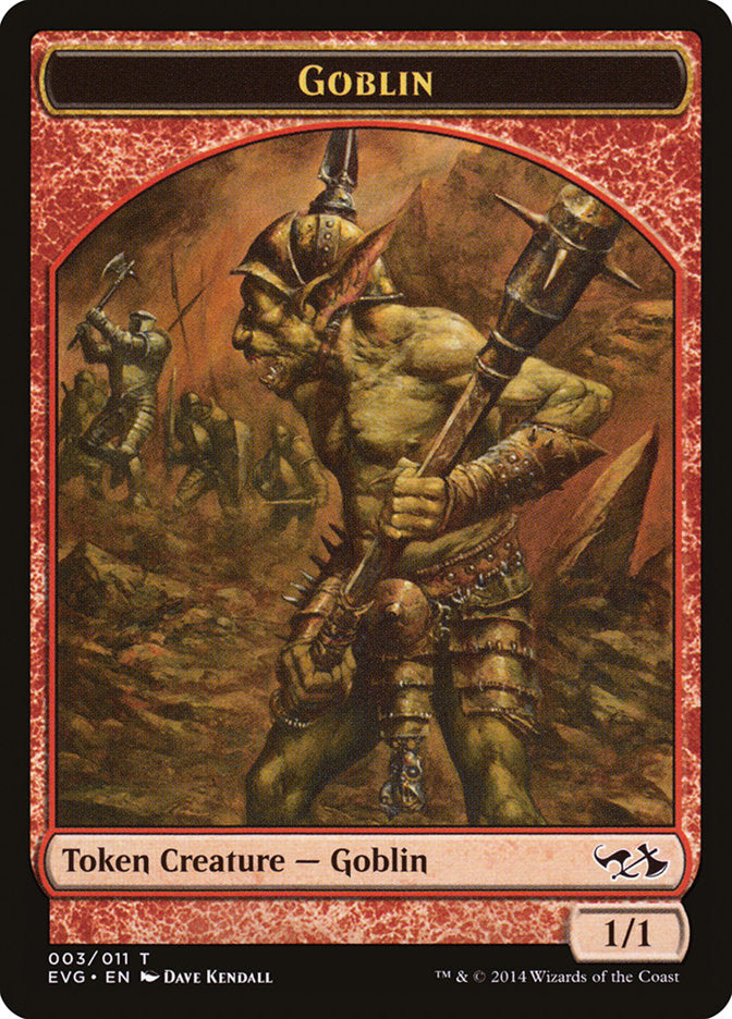 Goblin Token (Elves vs. Goblins) [Duel Decks Anthology Tokens] | Rock City Comics