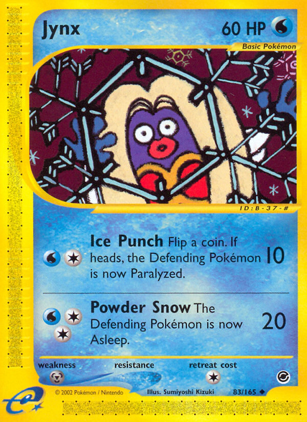 Jynx (83/165) [Expedition: Base Set] | Rock City Comics