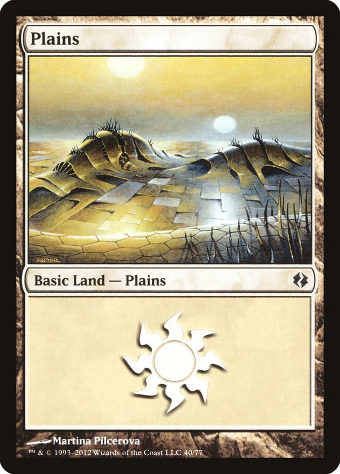 Plains (40) [Duel Decks: Venser vs. Koth] | Rock City Comics