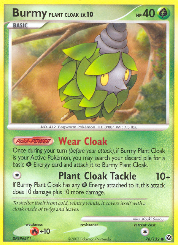 Burmy Plant Cloak (78/132) [Diamond & Pearl: Secret Wonders] | Rock City Comics