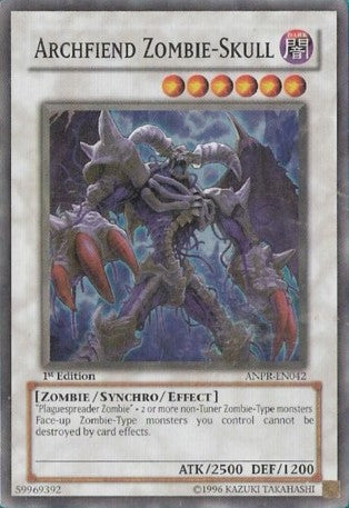 Archfiend Zombie-Skull [ANPR-EN042] Super Rare | Rock City Comics