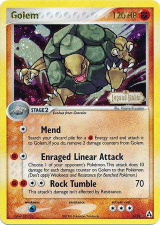 Golem (6/92) (Stamped) [EX: Legend Maker] | Rock City Comics