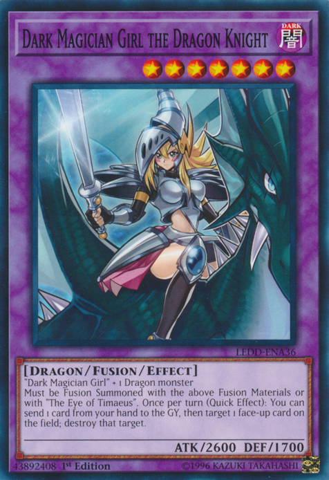 Dark Magician Girl the Dragon Knight [LEDD-ENA36] Common | Rock City Comics