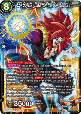 SS4 Gogeta, Thwarting the Dark Empire (BT14-129) [Cross Spirits] | Rock City Comics