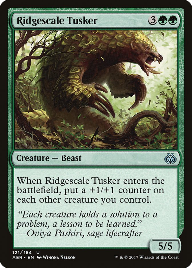 Ridgescale Tusker [Aether Revolt] | Rock City Comics