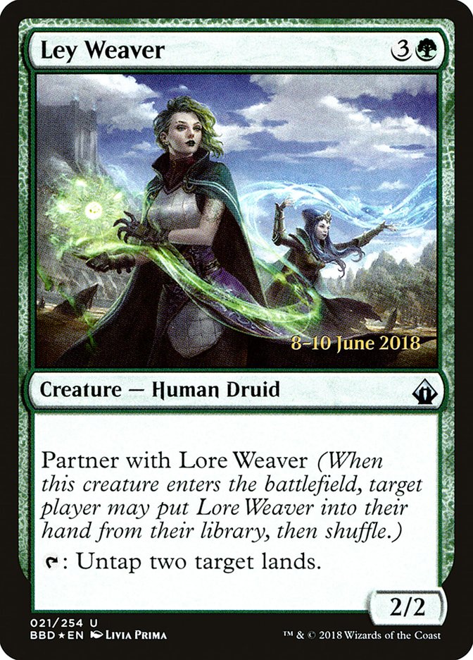 Ley Weaver  [Battlebond Prerelease Promos] | Rock City Comics