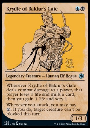 Krydle of Baldur's Gate (Showcase) [Dungeons & Dragons: Adventures in the Forgotten Realms] | Rock City Comics