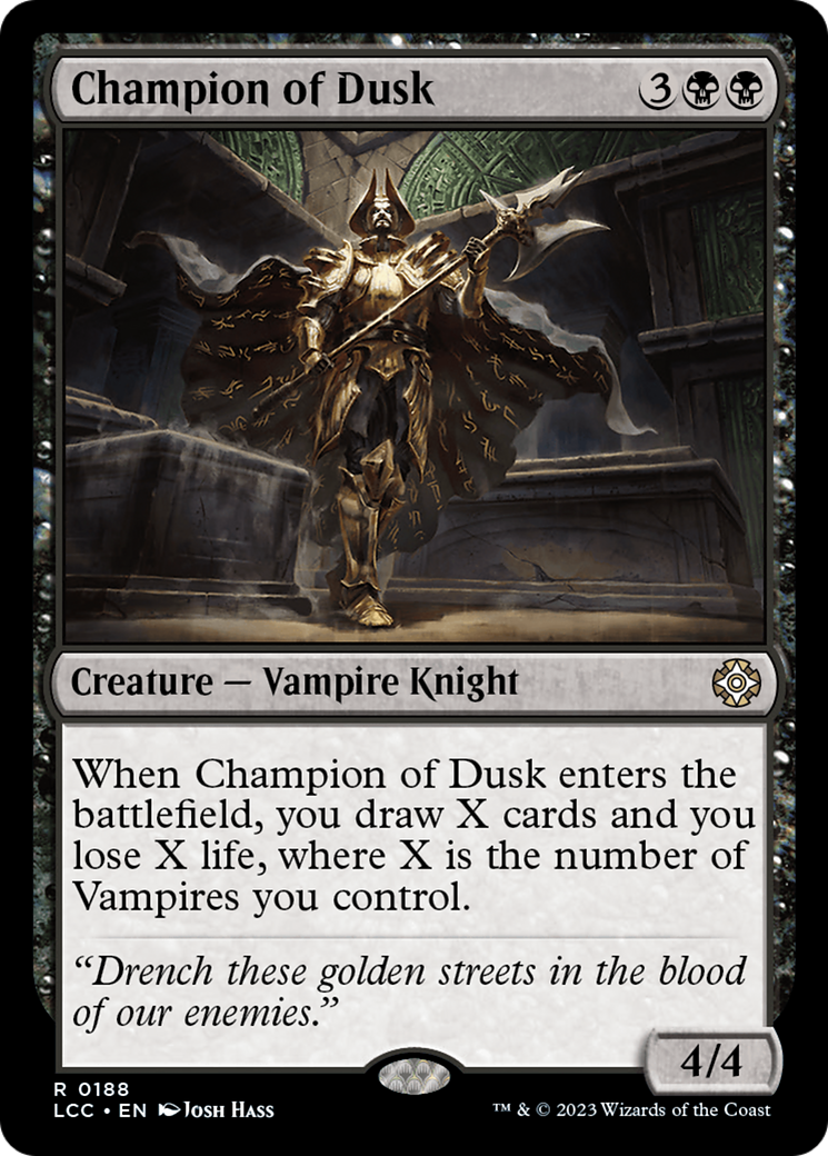 Champion of Dusk [The Lost Caverns of Ixalan Commander] | Rock City Comics