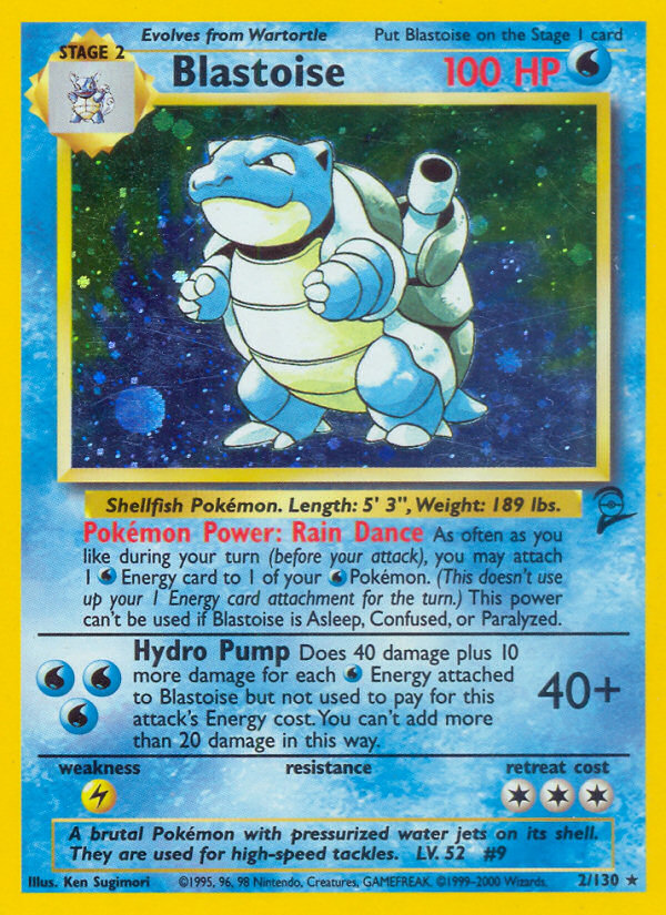 Blastoise (2/130) [Base Set 2] | Rock City Comics