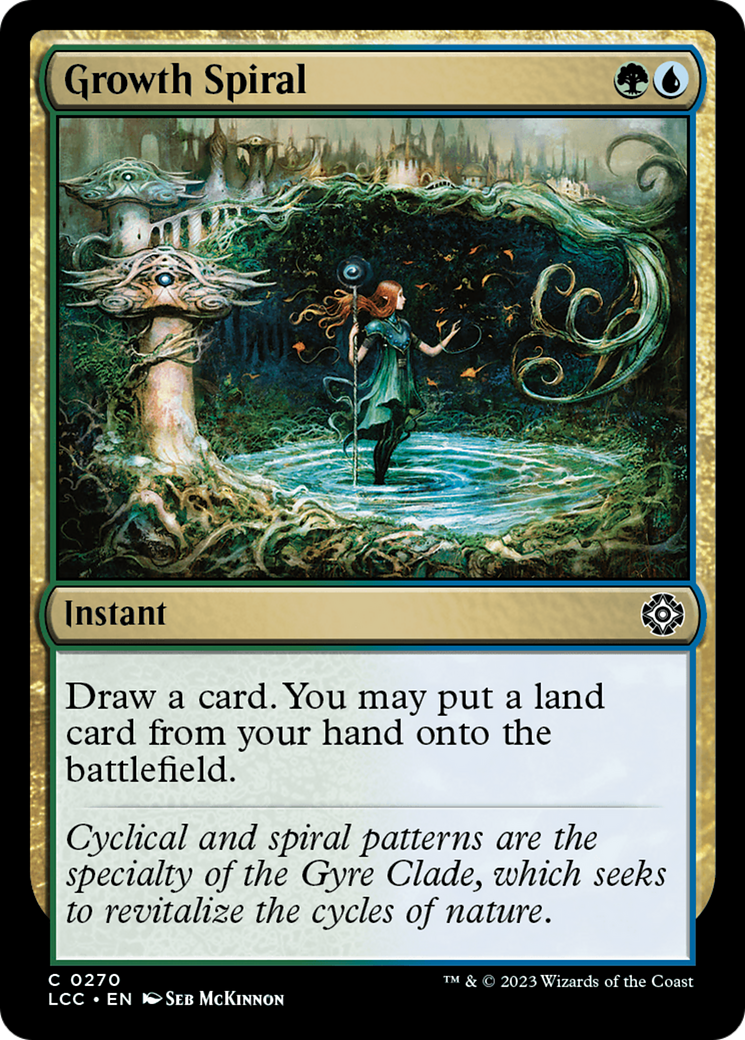 Growth Spiral [The Lost Caverns of Ixalan Commander] | Rock City Comics