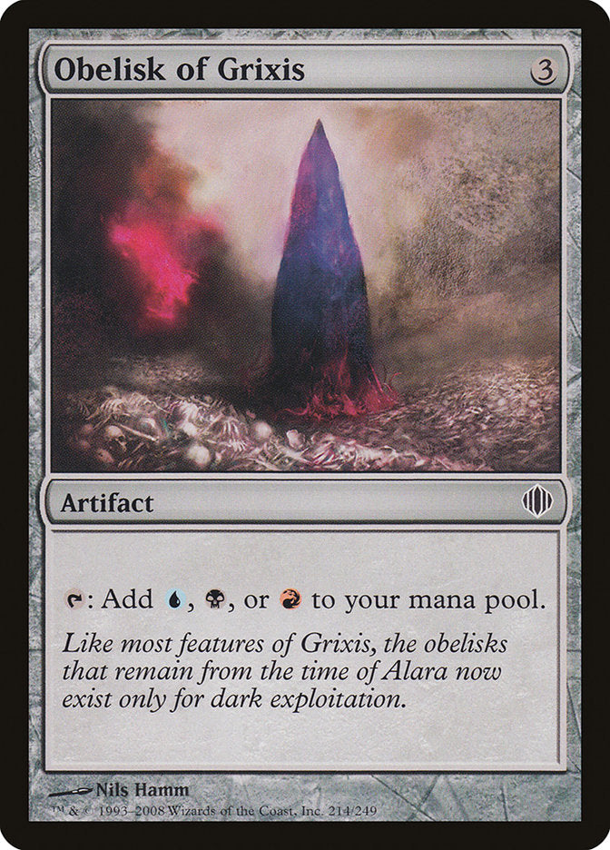 Obelisk of Grixis [Shards of Alara] | Rock City Comics