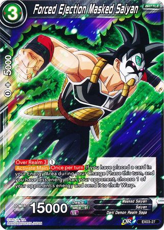 Forced Ejection Masked Saiyan [EX03-27] | Rock City Comics