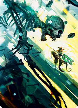 Repel the Vile Art Card [Kamigawa: Neon Dynasty Art Series] | Rock City Comics