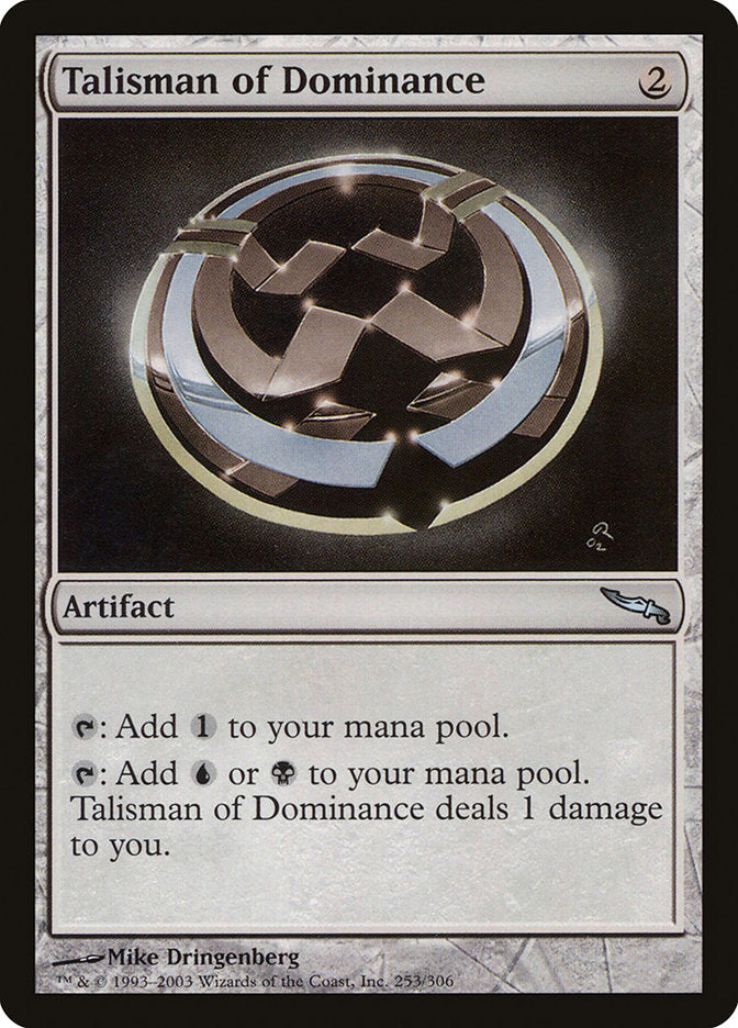 Talisman of Dominance [Mirrodin] | Rock City Comics