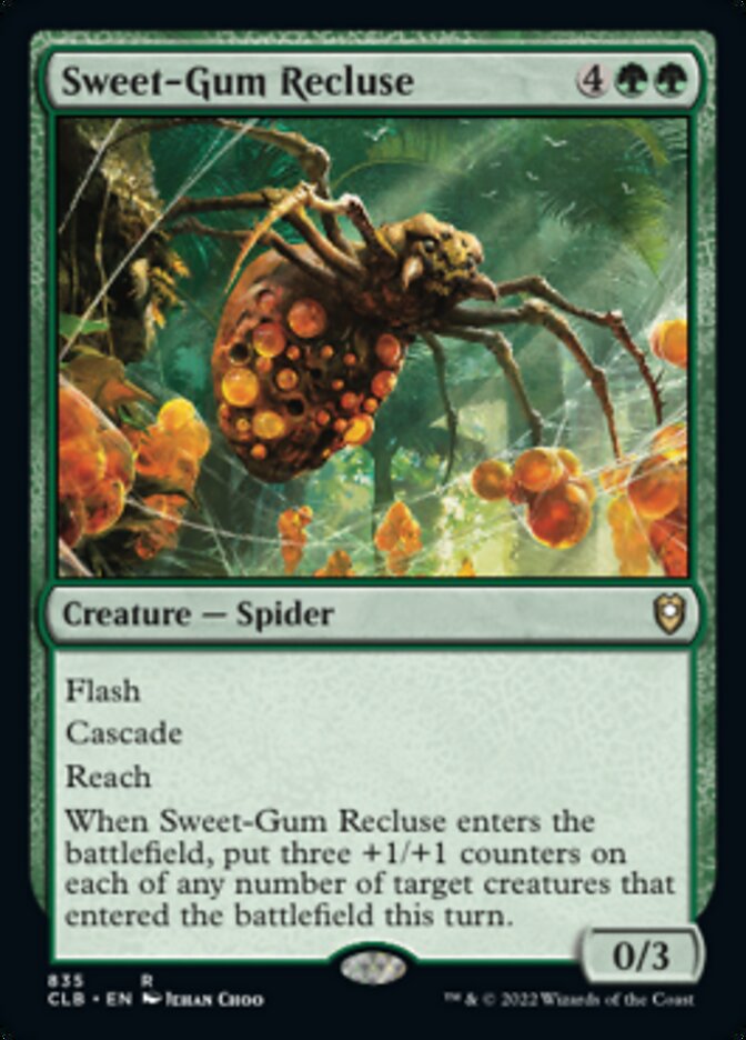 Sweet-Gum Recluse [Commander Legends: Battle for Baldur's Gate] | Rock City Comics