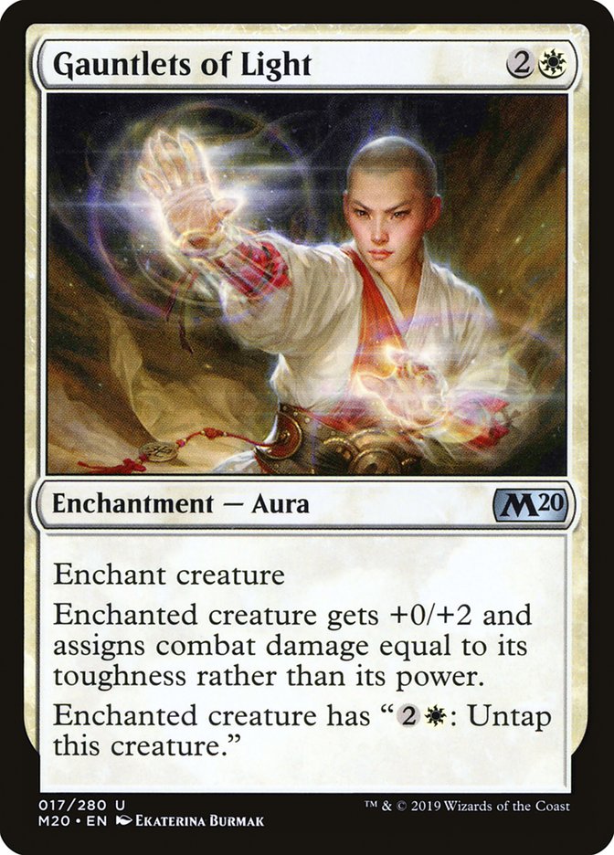 Gauntlets of Light [Core Set 2020] | Rock City Comics