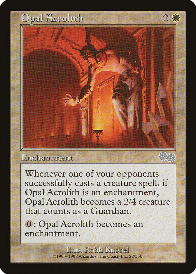 Opal Acrolith [Urza's Saga] | Rock City Comics