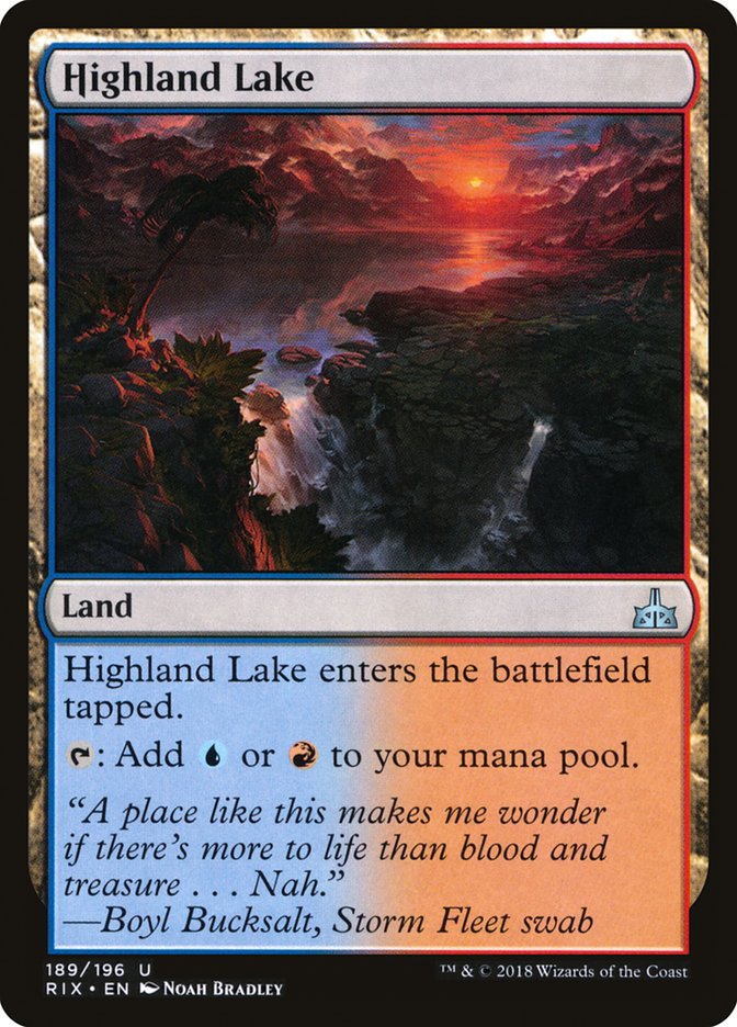 Highland Lake [Rivals of Ixalan] | Rock City Comics