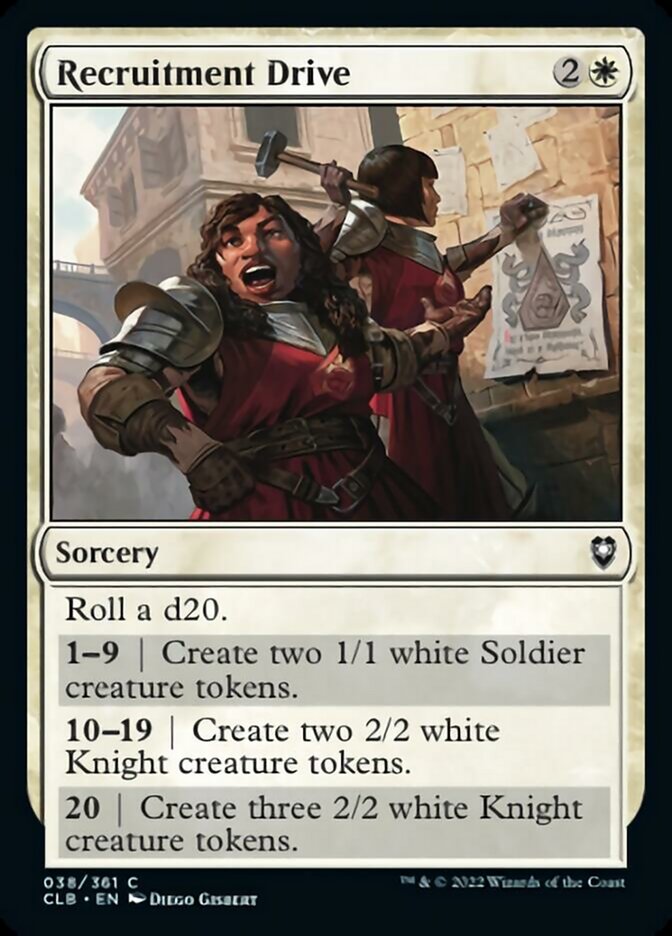 Recruitment Drive [Commander Legends: Battle for Baldur's Gate] | Rock City Comics