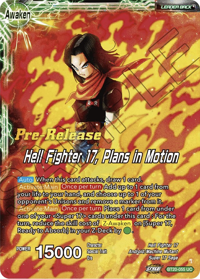 Android 20 & Dr. Myuu // Hell Fighter 17, Plans in Motion (BT20-055) [Power Absorbed Prerelease Promos] | Rock City Comics