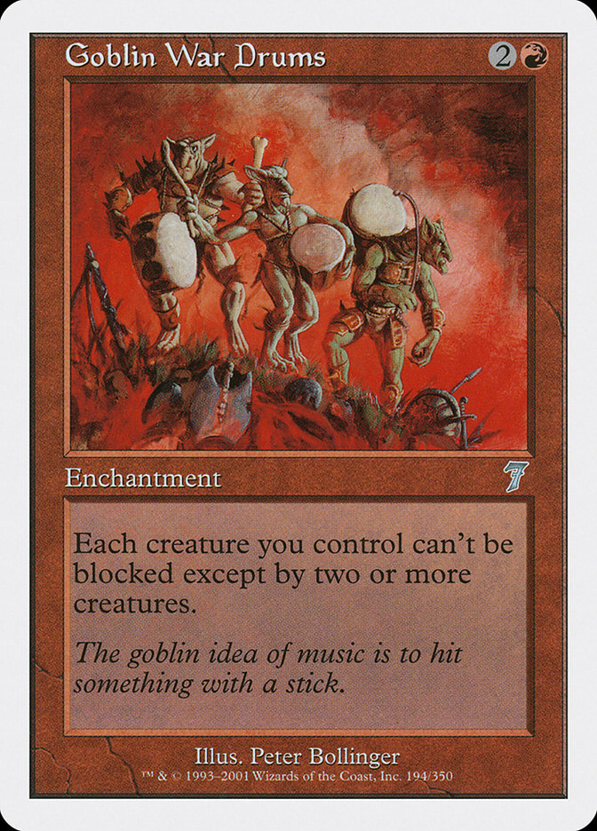 Goblin War Drums [Seventh Edition] | Rock City Comics