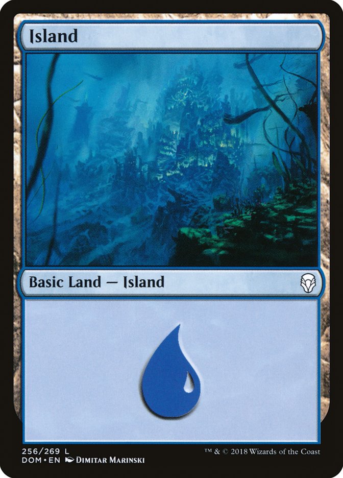 Island (256) [Dominaria] | Rock City Comics