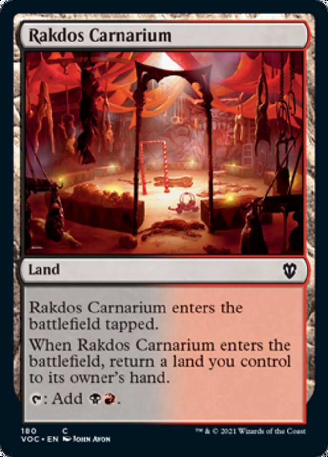 Rakdos Carnarium [Innistrad: Crimson Vow Commander] | Rock City Comics