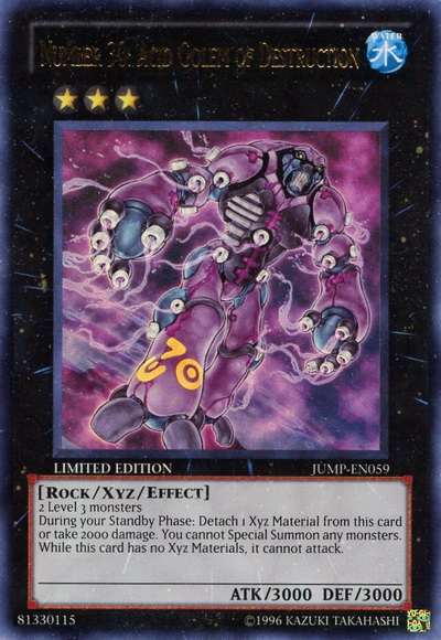 Number 30: Acid Golem of Destruction [JUMP-EN059] Ultra Rare | Rock City Comics