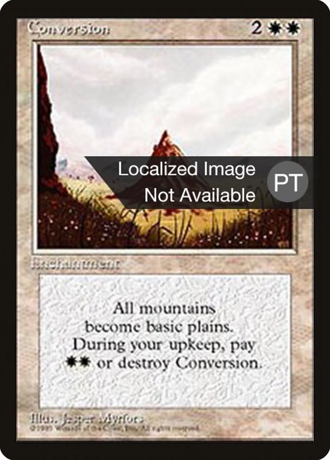 Conversion [Fourth Edition (Foreign Black Border)] | Rock City Comics