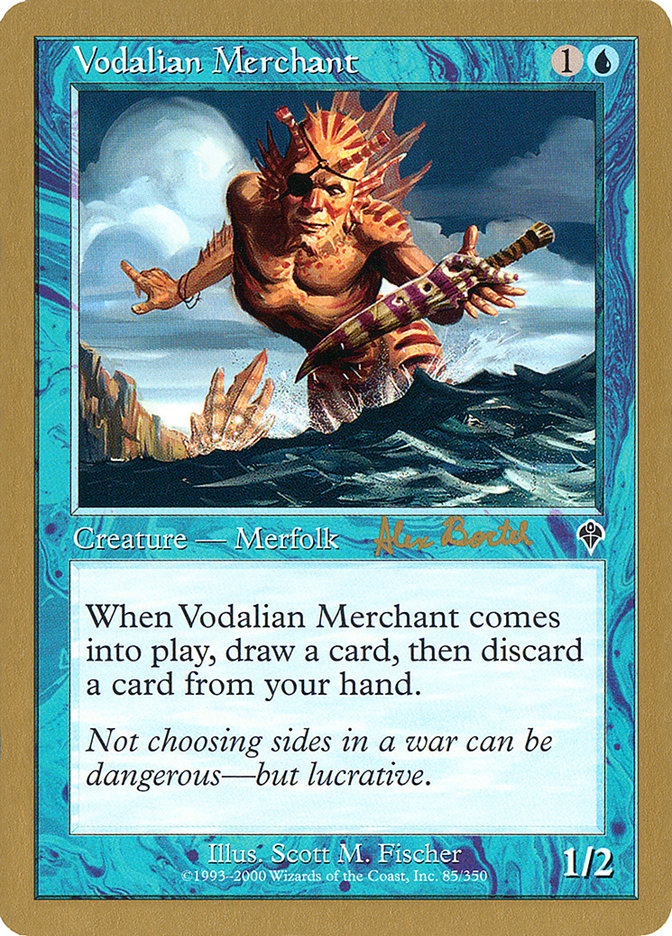 Vodalian Merchant (Alex Borteh) [World Championship Decks 2001] | Rock City Comics