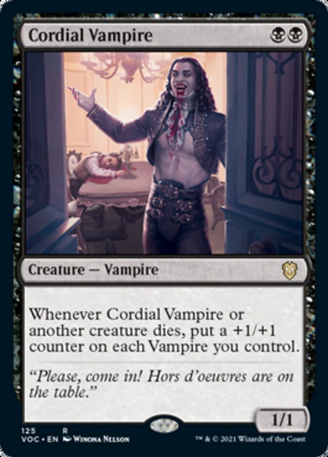 Cordial Vampire [Innistrad: Crimson Vow Commander] | Rock City Comics