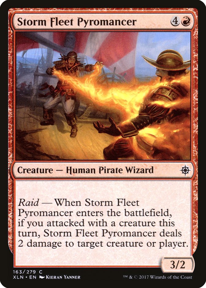 Storm Fleet Pyromancer [Ixalan] | Rock City Comics