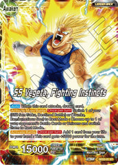 Vegeta // SS Vegeta, Fighting Instincts (Starter Deck Exclusive) (SD22-01) [Power Absorbed] | Rock City Comics