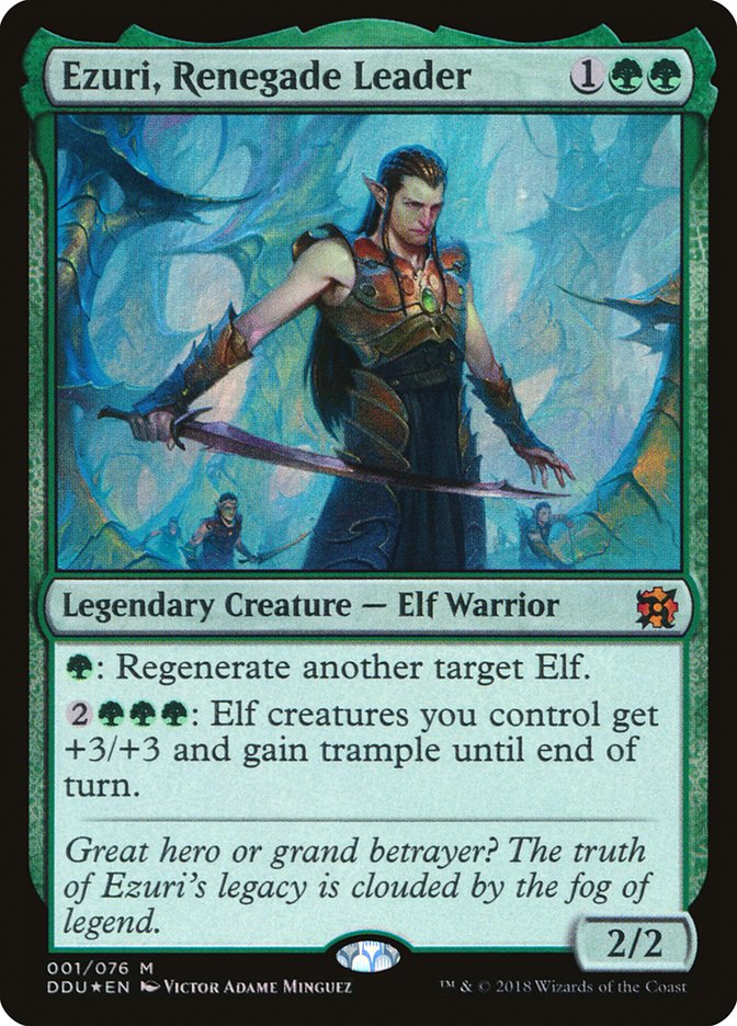 Ezuri, Renegade Leader [Duel Decks: Elves vs. Inventors] | Rock City Comics