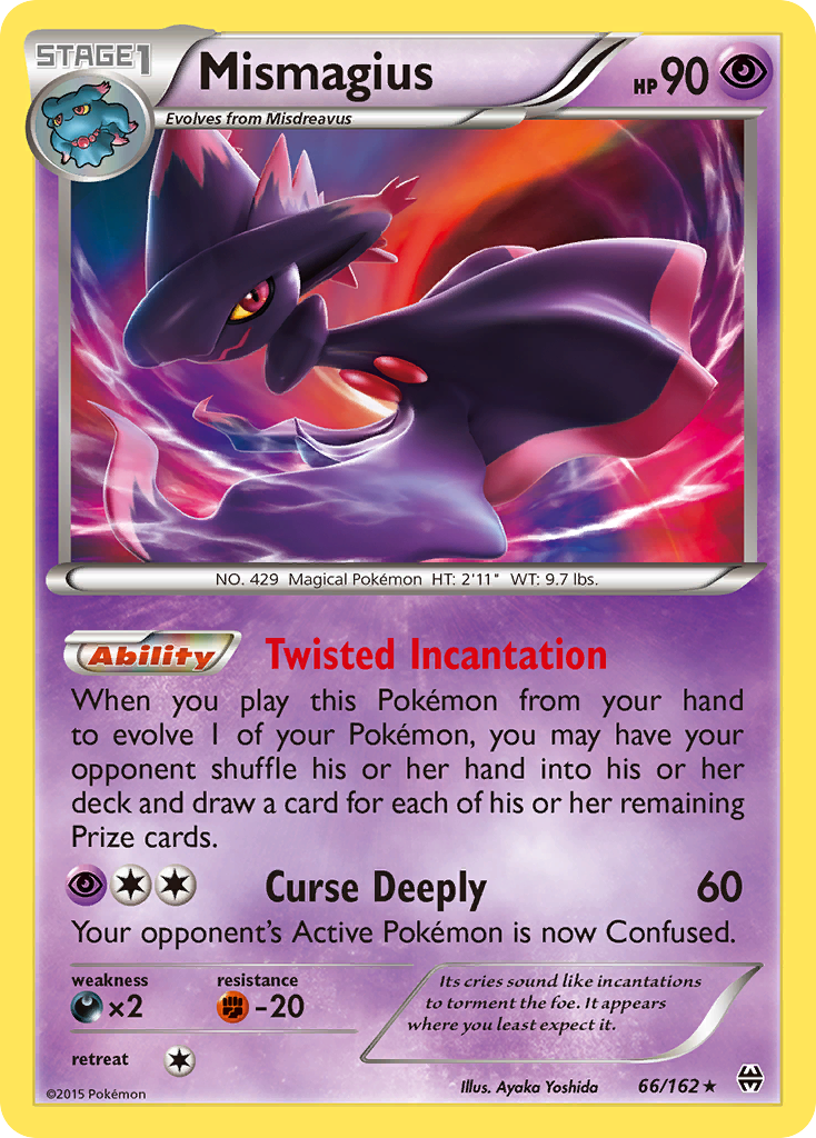 Mismagius (66/162) [XY: BREAKthrough] | Rock City Comics