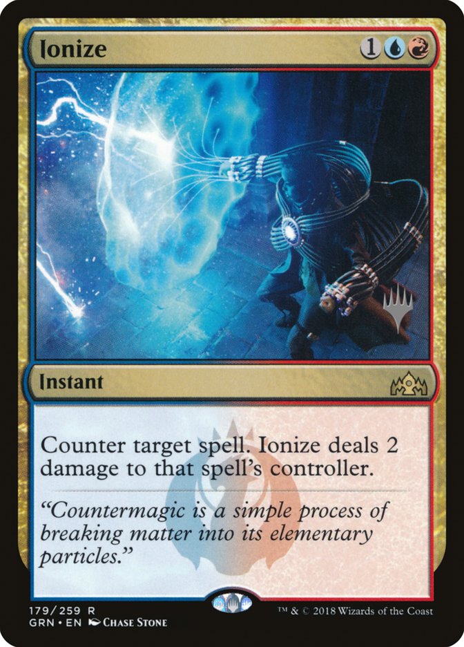 Ionize (Promo Pack) [Guilds of Ravnica Promos] | Rock City Comics