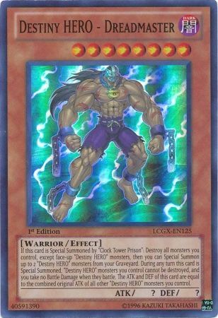 Destiny HERO - Dreadmaster [LCGX-EN125] Super Rare | Rock City Comics