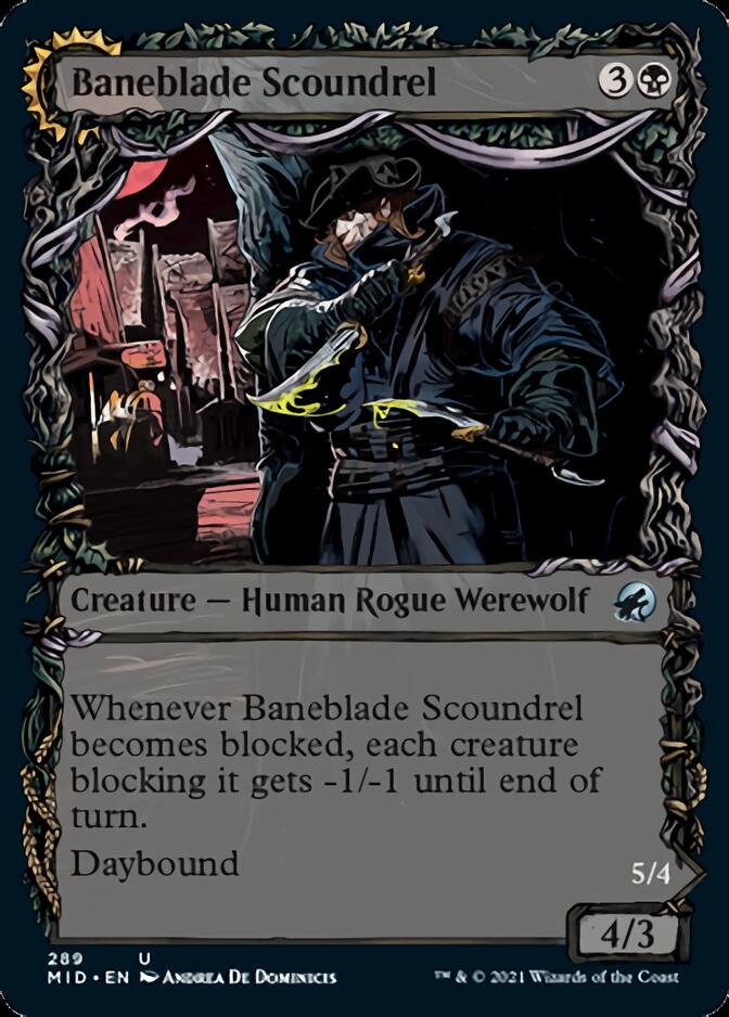 Baneblade Scoundrel // Baneclaw Marauder (Showcase Equinox) [Innistrad: Midnight Hunt] | Rock City Comics